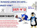 L'Académie lance ses défis...