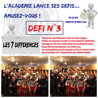 L'Académie lance ses défis...