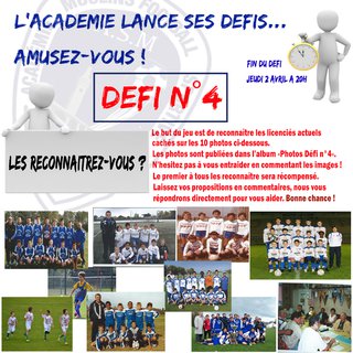 L'Académie lance ses défis...