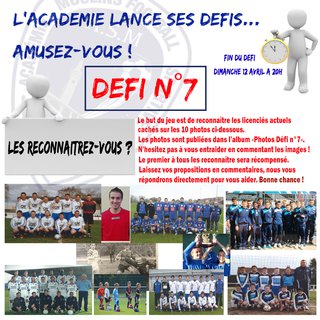 L'Académie lance ses défis...