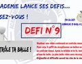 L'Académie lance ses défis...