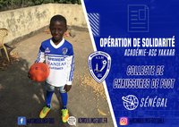 Opération solidarité « Académie-ASC Yakaar »