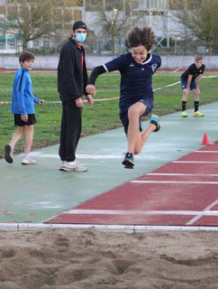 Les U14 se testent à l'athlétisme