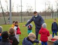 Le Père Noël ravit les enfants de l'Ecole de foot