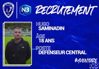 SENIORS N3 : HUGO SAMINADIN DE RETOUR A L'ACADEMIE