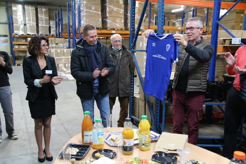 L’Académie en visite à Jardin de France