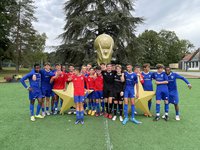 Les U16 en préparation…à Clairefontaine