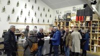 L'Académie en visite à la Cave de Moulins