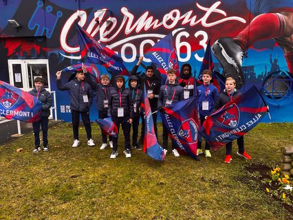 Les jeunes de l'Académie sur une pelouse de Ligue 1