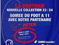 Boutique 2023/2024 : Soirée du foot à 11