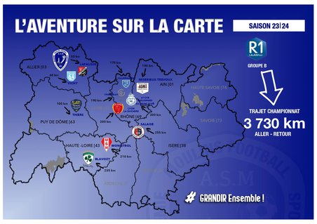 Calendrier de la saison R1