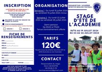 STAGE D'ÉTÉ DE L'ACADÉMIE 2024