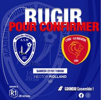 R1 : RECEPTION DE LYON DUCHERE