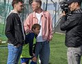 PIERRE BOUBY EN TOURNAGE A L'ACADEMIE