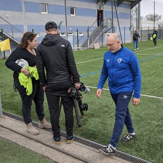 PIERRE BOUBY EN TOURNAGE A L'ACADEMIE