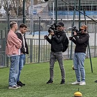 PIERRE BOUBY EN TOURNAGE A L'ACADEMIE