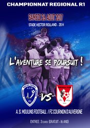 Réception du FC Cournon pour la R1