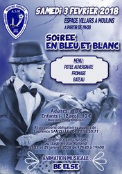 Soirée "EN BLEU ET BLANC"